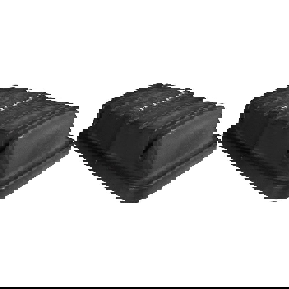 Lid For 20 Cubic Feet Truck, Rectangular, 34w X 48.5d X 8.5h, Black